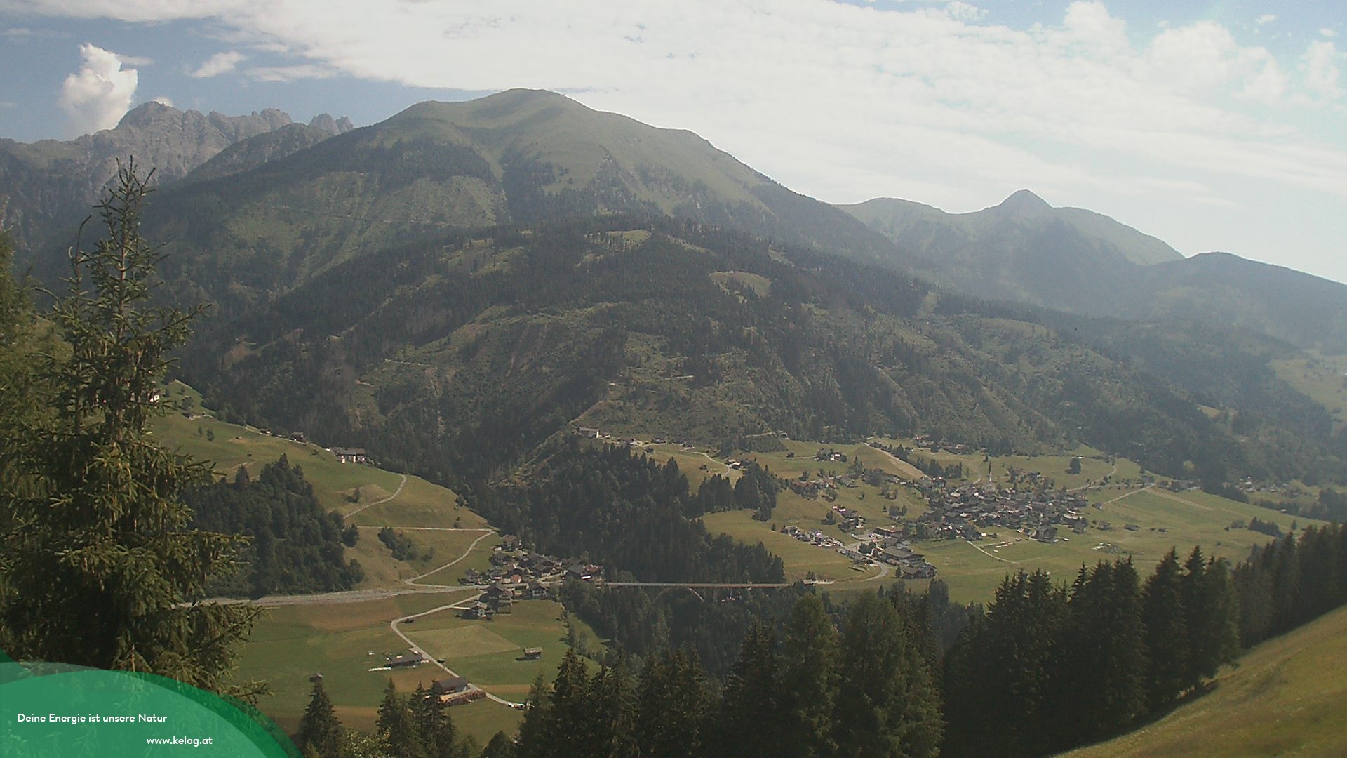 Archiv Foto Webcam Lesachtal Blick über das Tal