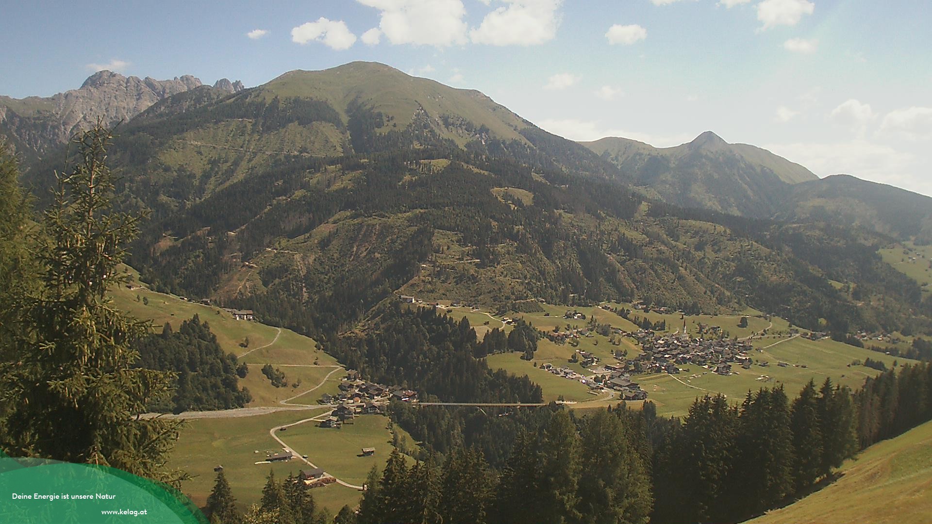 Archiv Foto Webcam Lesachtal Blick über das Tal