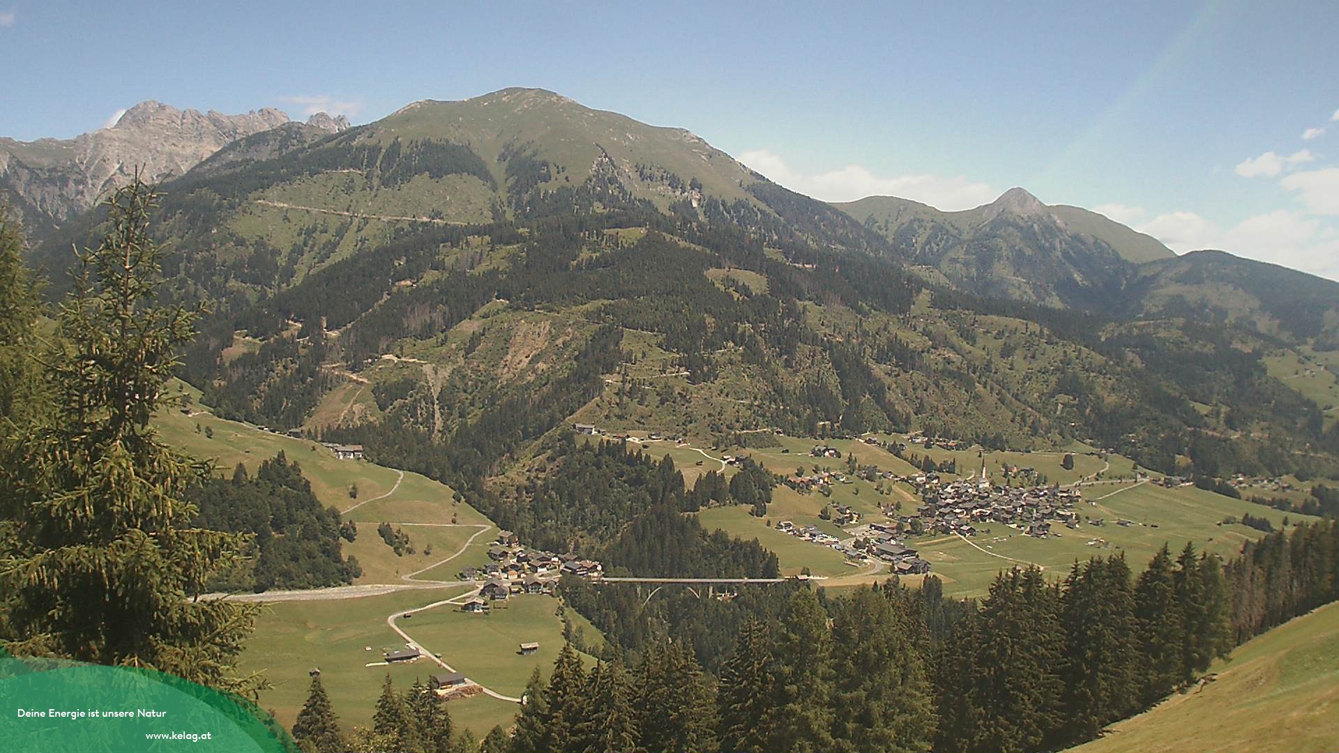 Archiv Foto Webcam Lesachtal Blick über das Tal