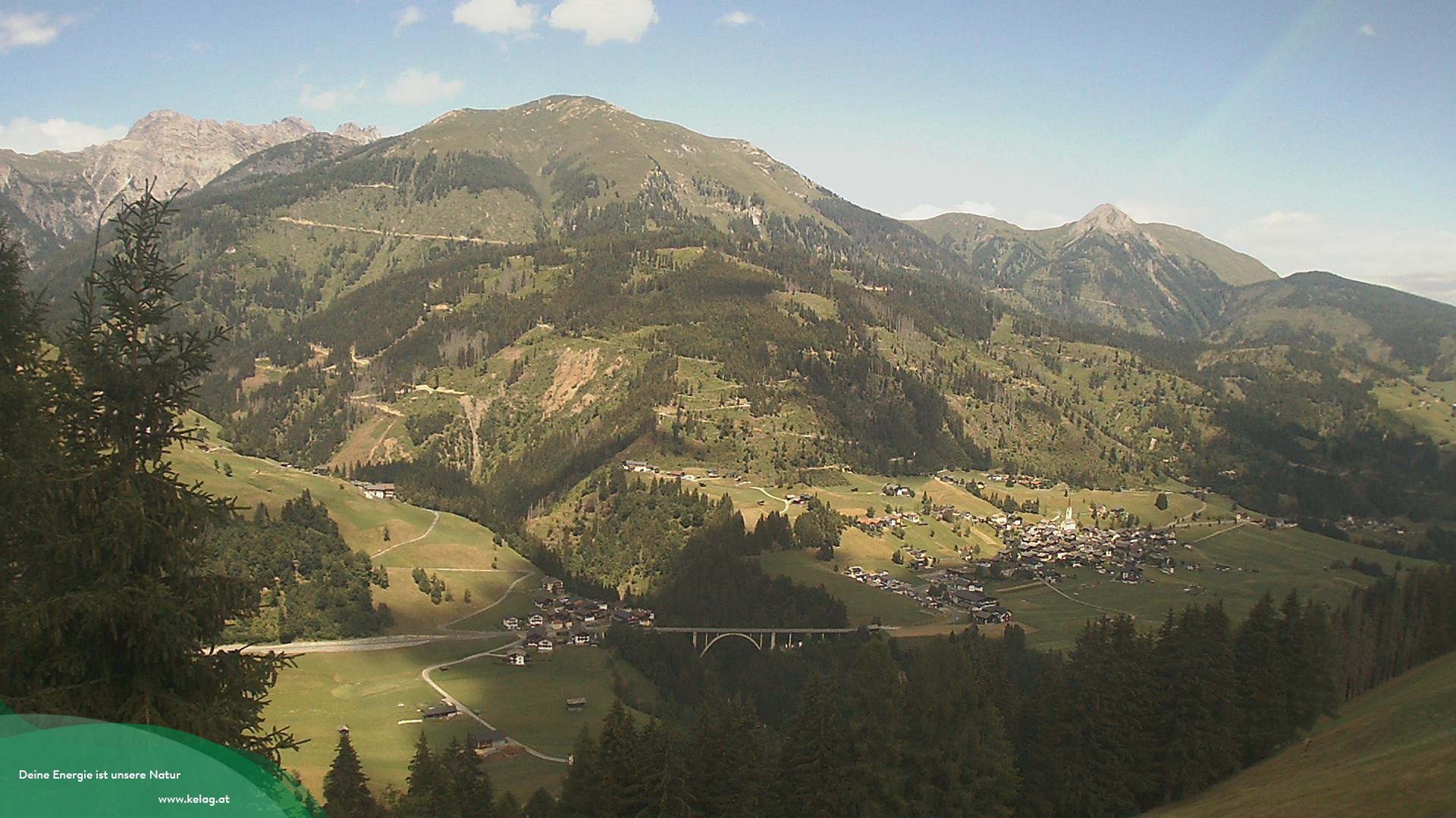 Archiv Foto Webcam Lesachtal Blick über das Tal