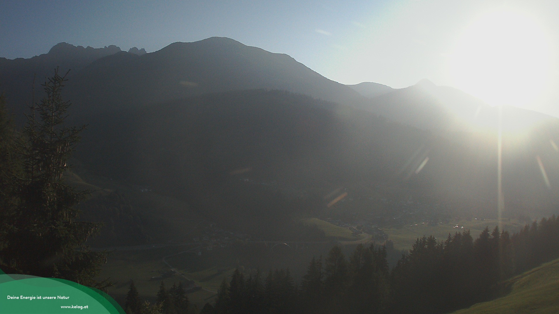 Archiv Foto Webcam Lesachtal Blick über das Tal