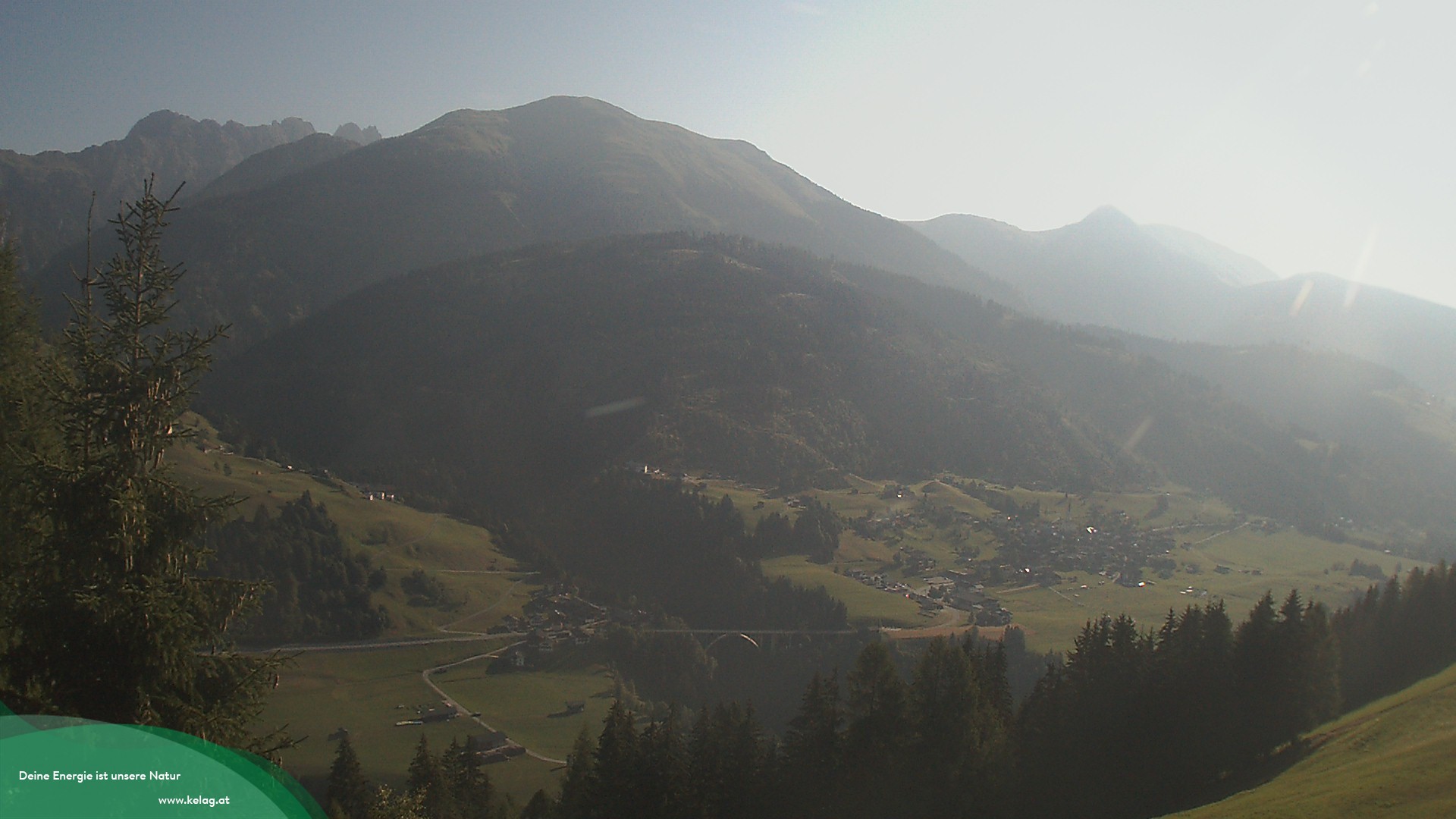Archiv Foto Webcam Lesachtal Blick über das Tal