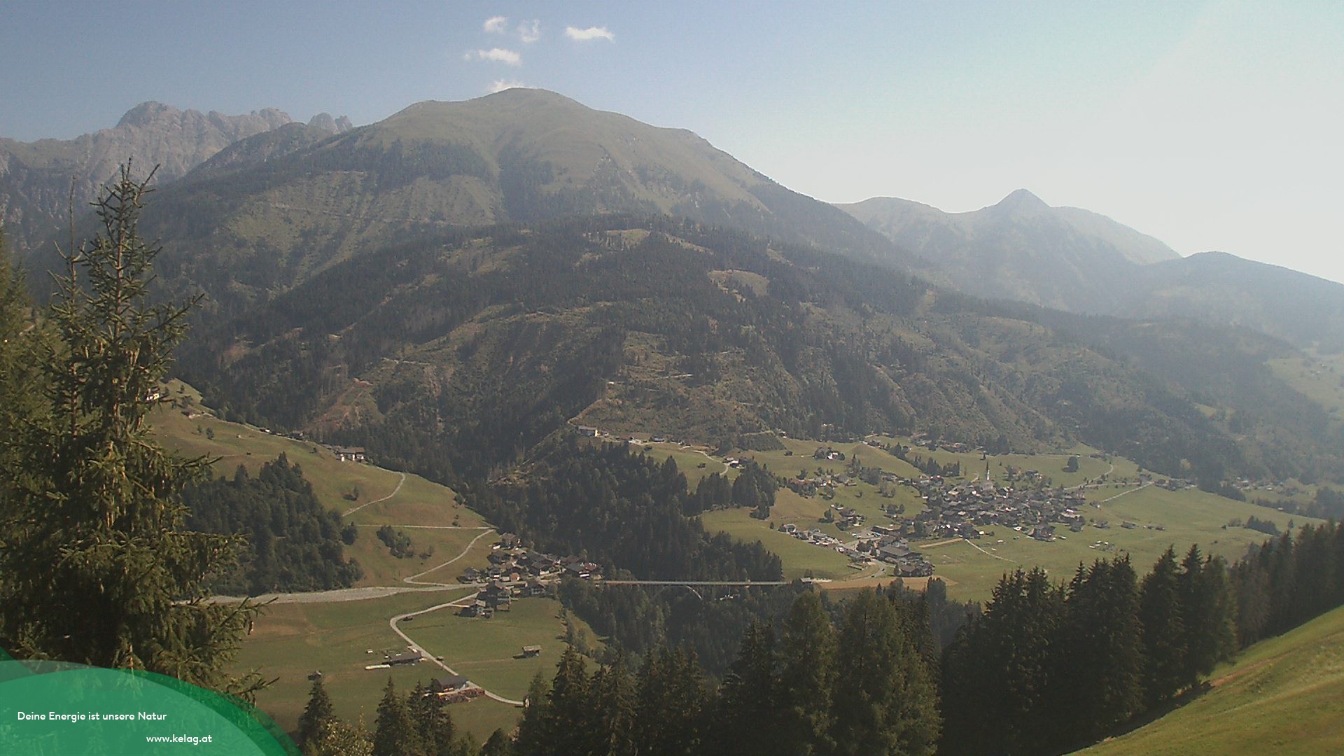 Archiv Foto Webcam Lesachtal Blick über das Tal