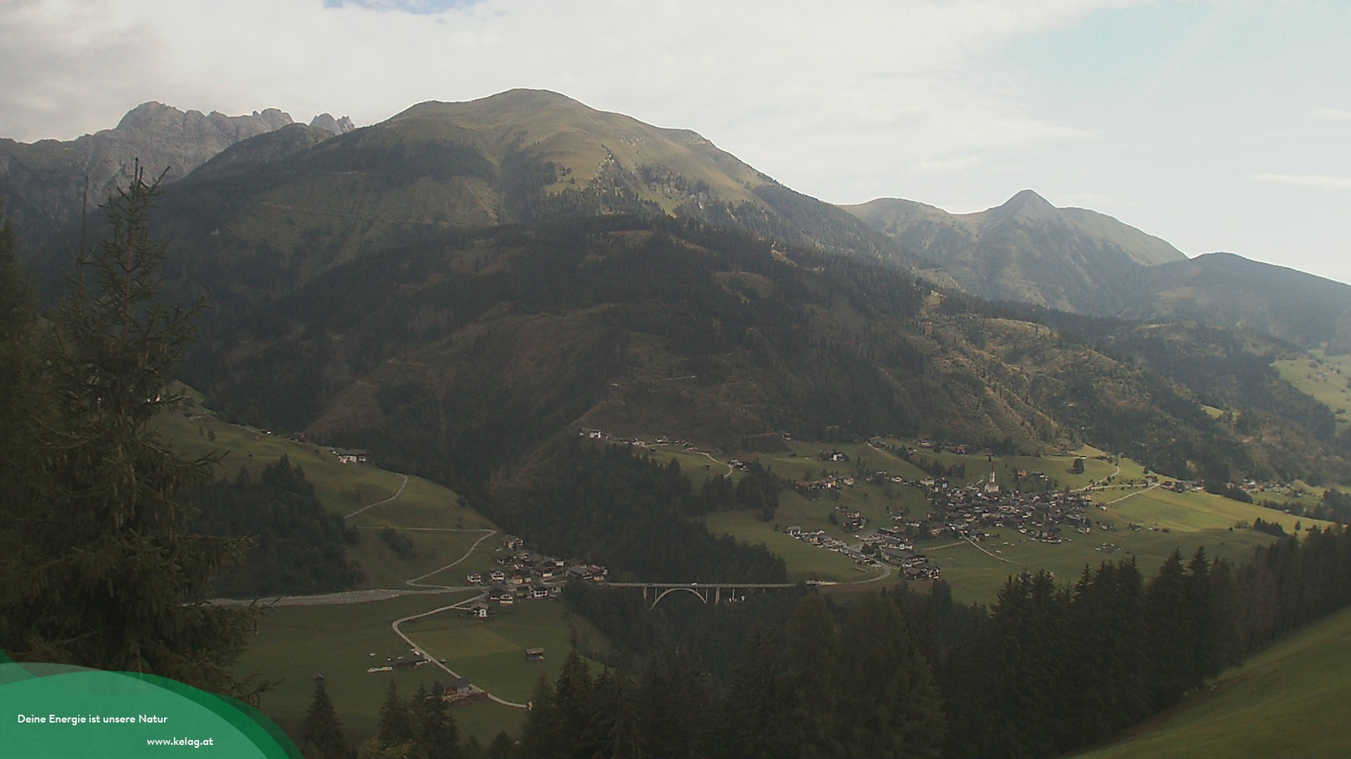 Archiv Foto Webcam Lesachtal Blick über das Tal