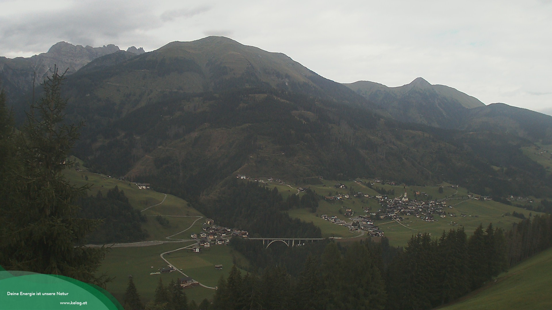 Archiv Foto Webcam Lesachtal Blick über das Tal