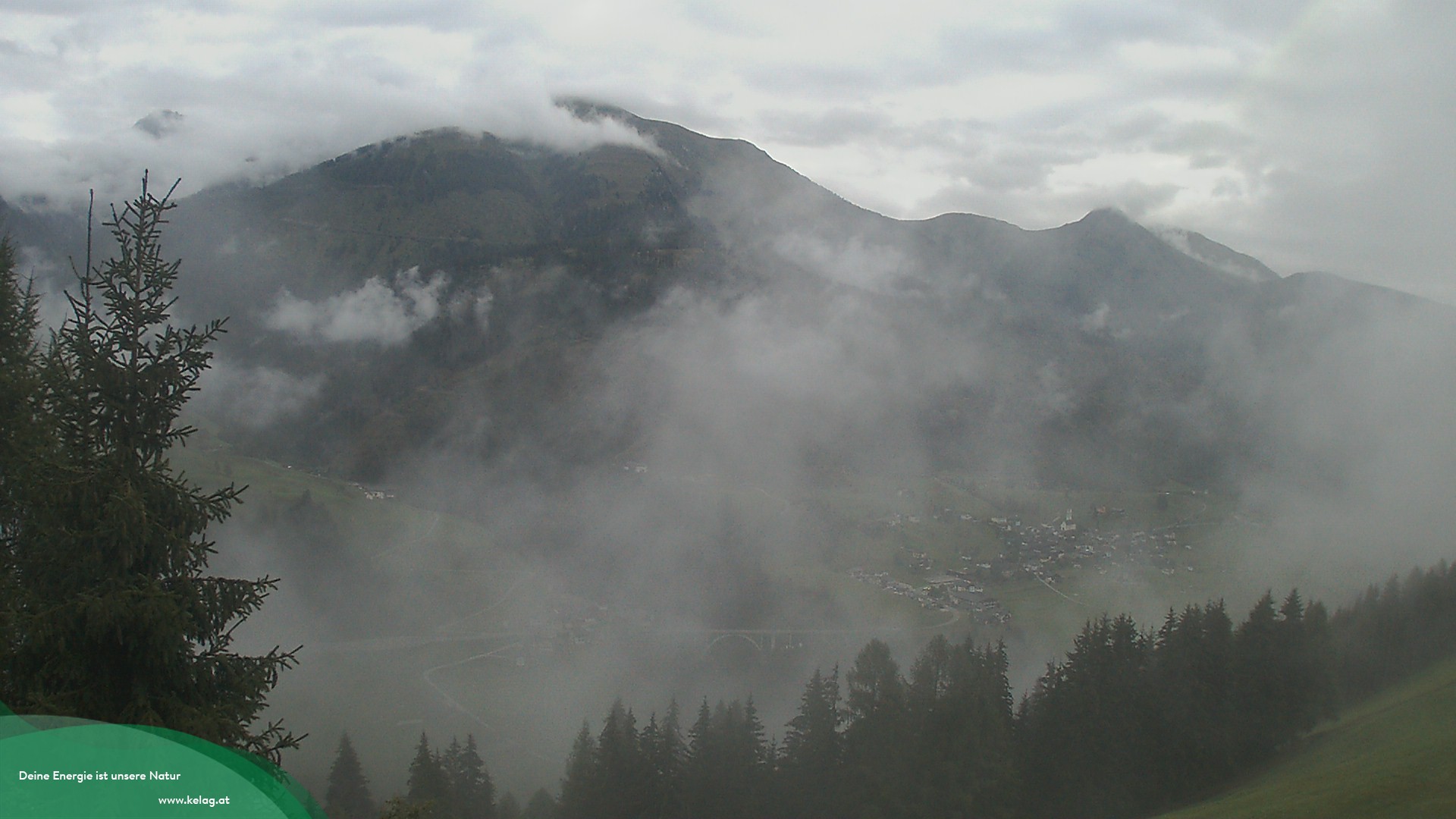Archiv Foto Webcam Lesachtal Blick über das Tal