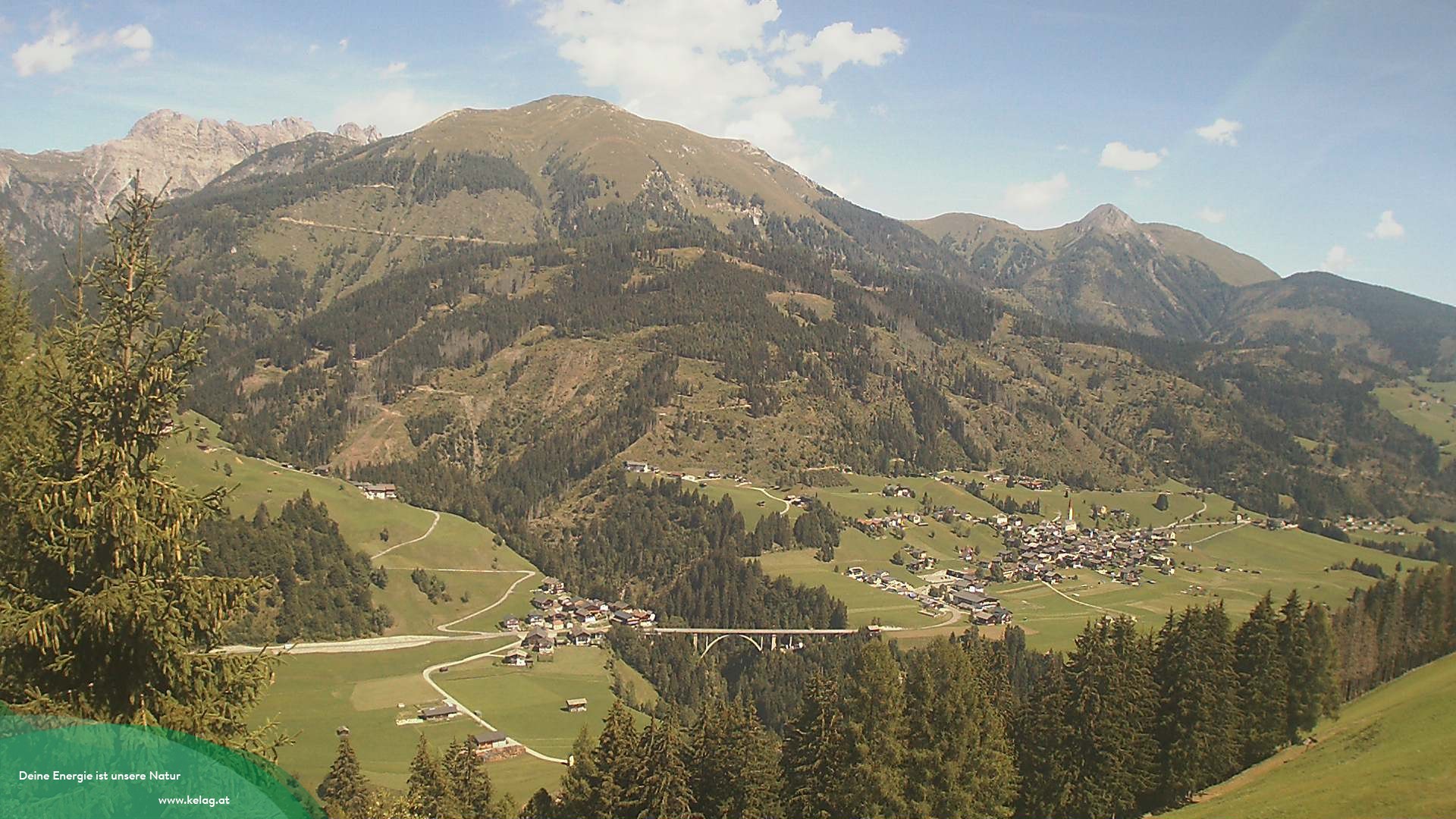 Archiv Foto Webcam Lesachtal Blick über das Tal
