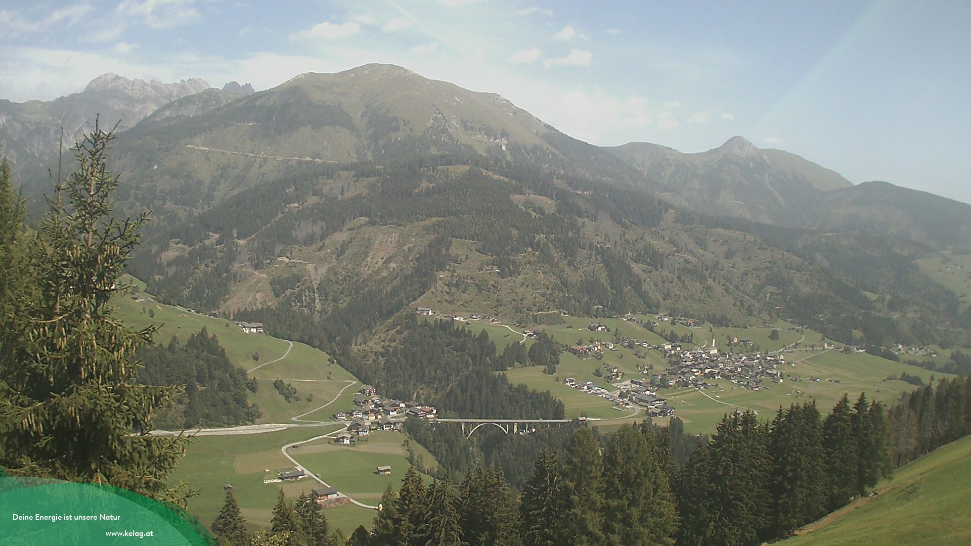 Archiv Foto Webcam Lesachtal Blick über das Tal