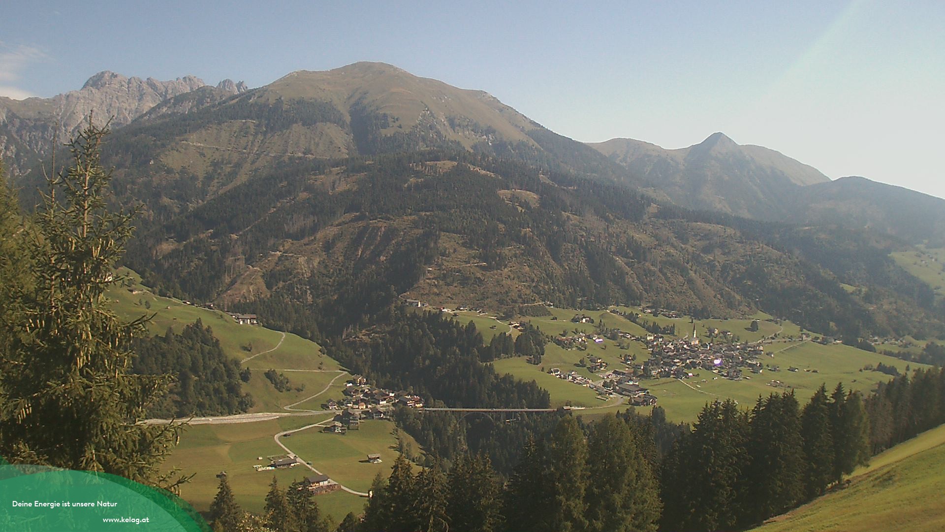 Archiv Foto Webcam Lesachtal Blick über das Tal