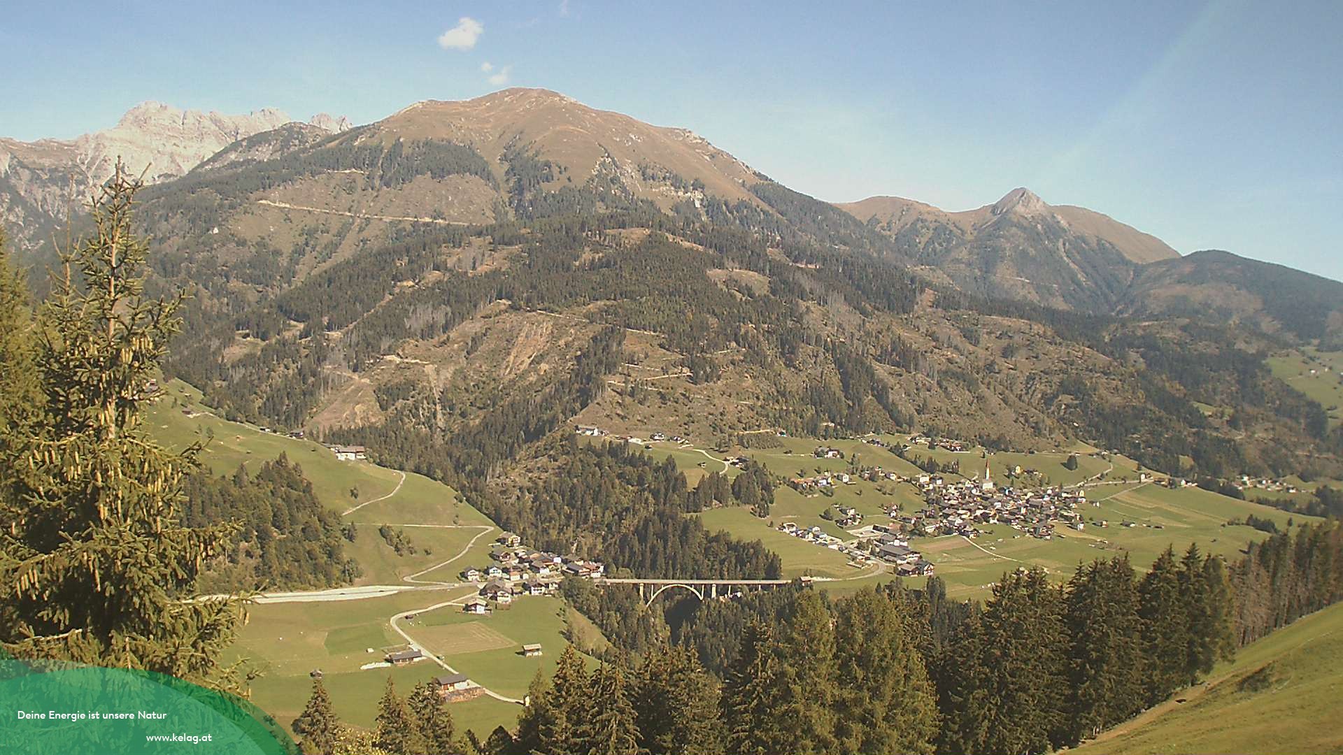 Archiv Foto Webcam Lesachtal Blick über das Tal
