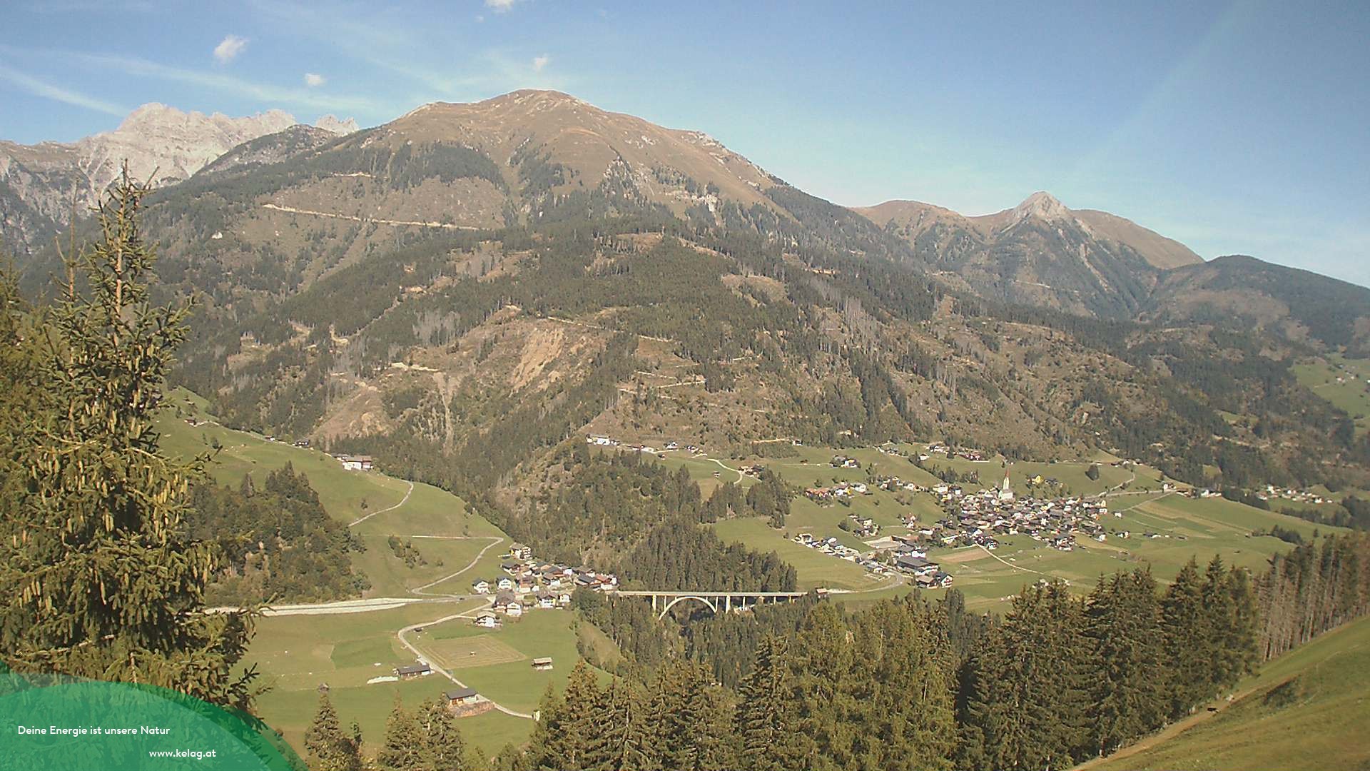 Archiv Foto Webcam Lesachtal Blick über das Tal