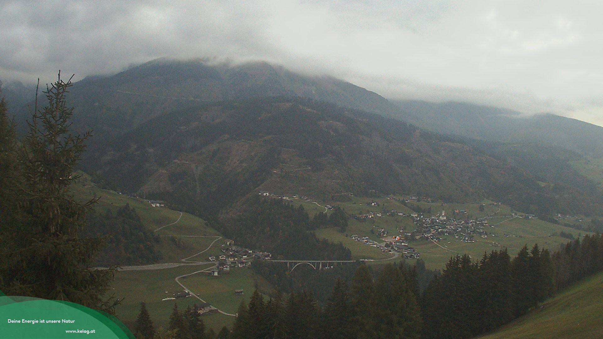 Archiv Foto Webcam Lesachtal Blick über das Tal