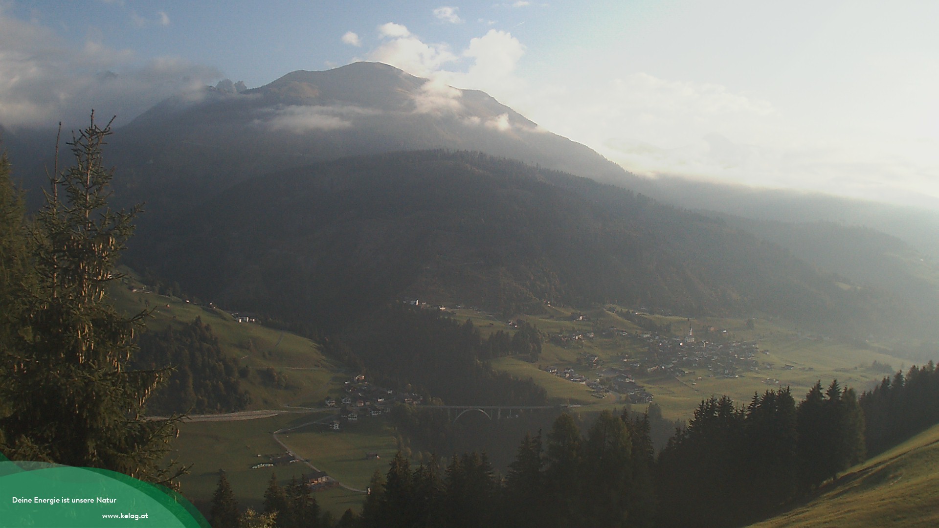 Archiv Foto Webcam Lesachtal Blick über das Tal