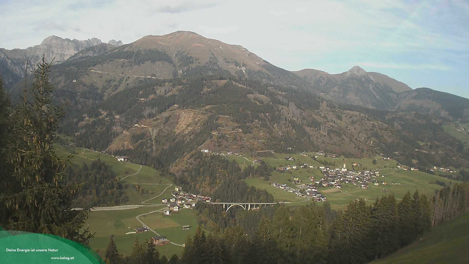 Archiv Foto Webcam Lesachtal Blick über das Tal