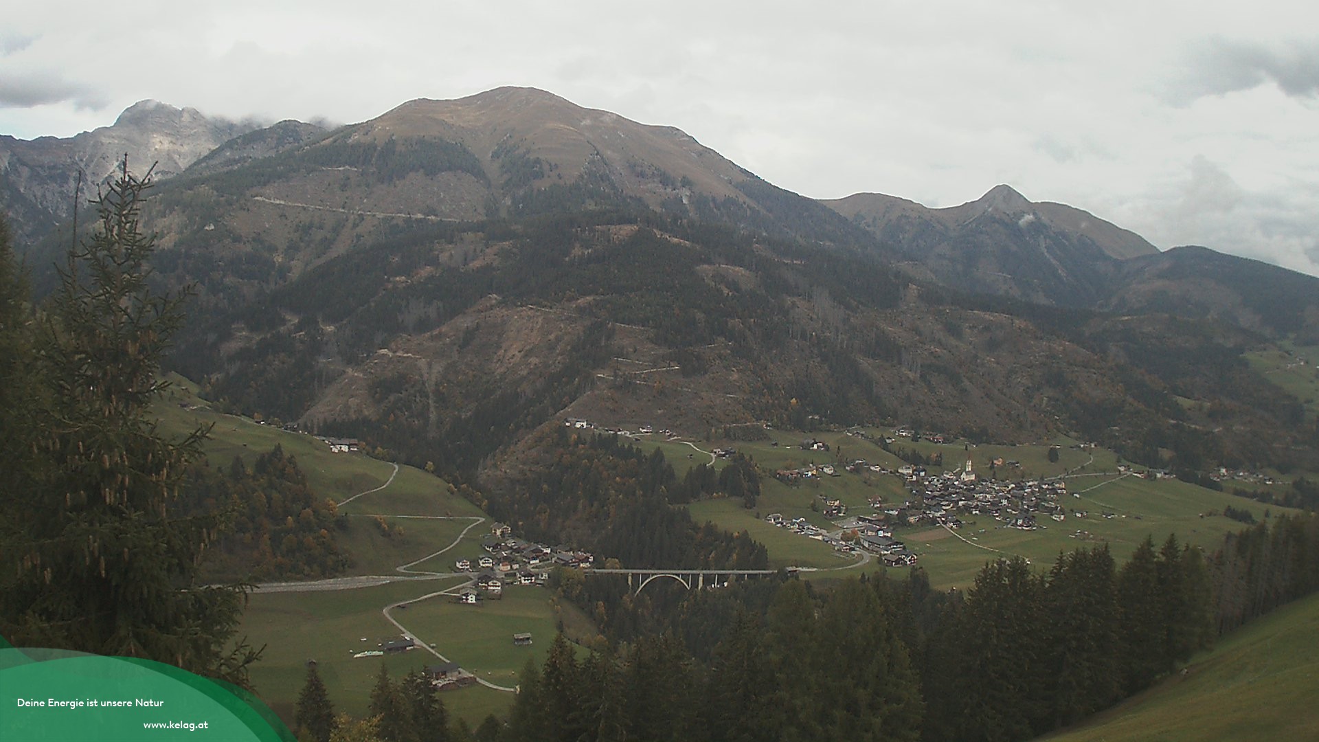Archiv Foto Webcam Lesachtal Blick über das Tal
