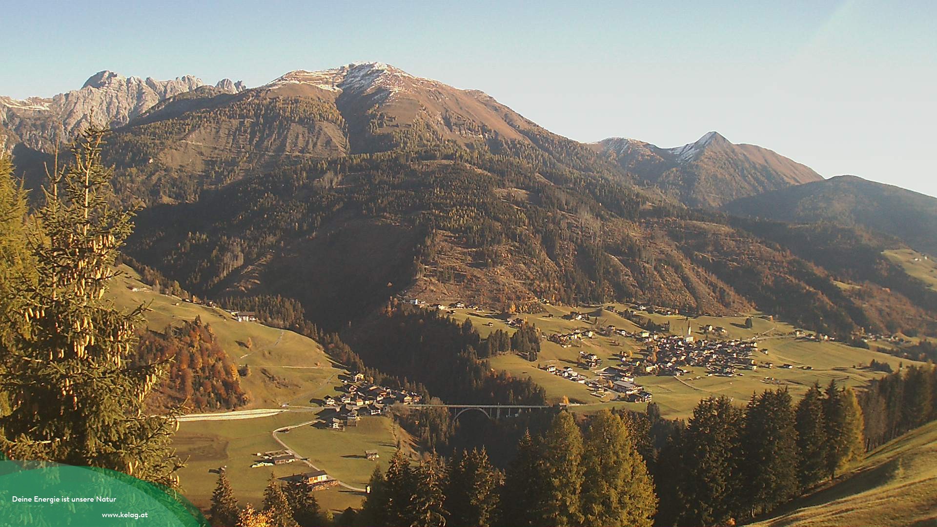 Archiv Foto Webcam Lesachtal Blick über das Tal