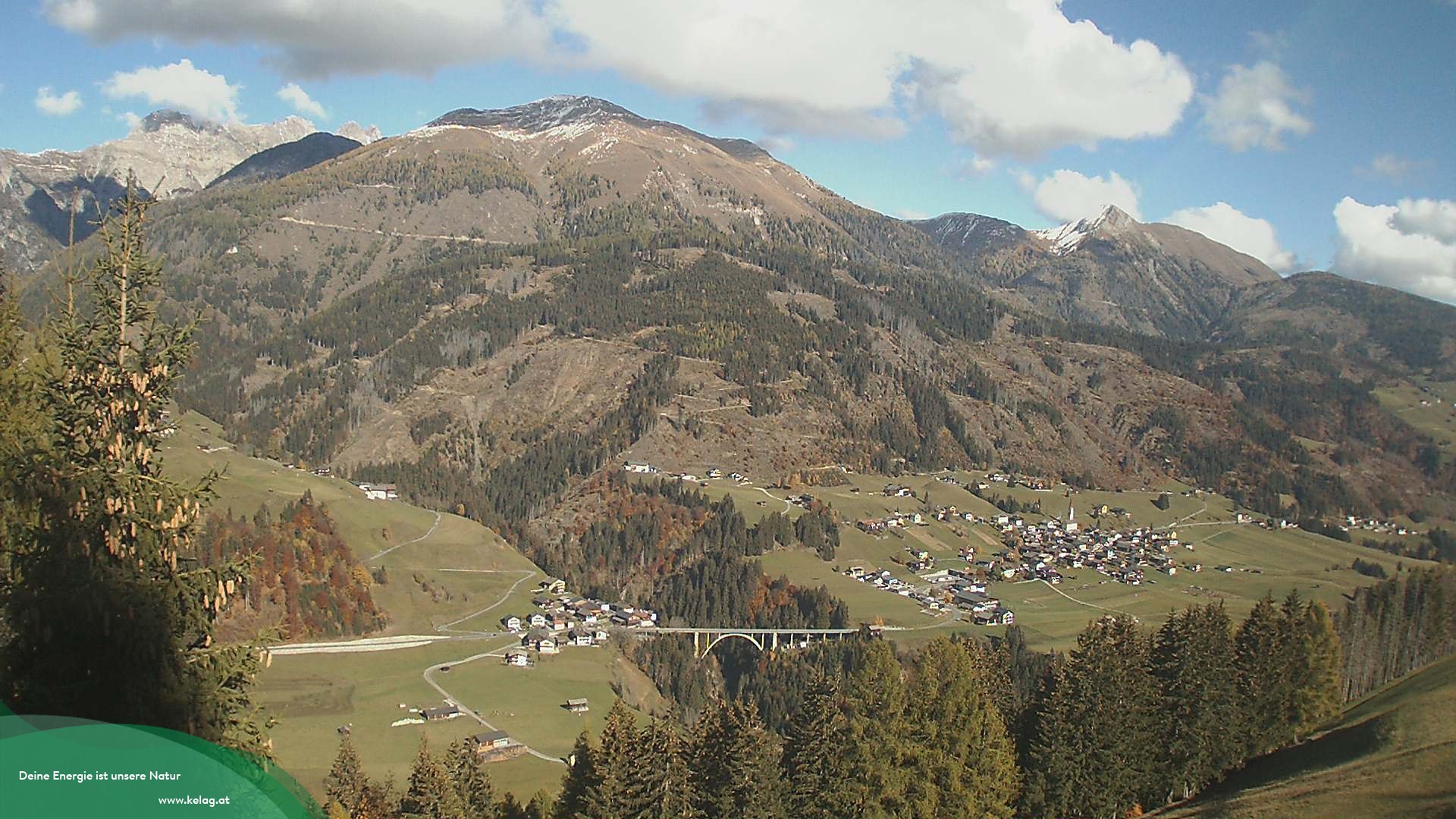 Archiv Foto Webcam Lesachtal Blick über das Tal