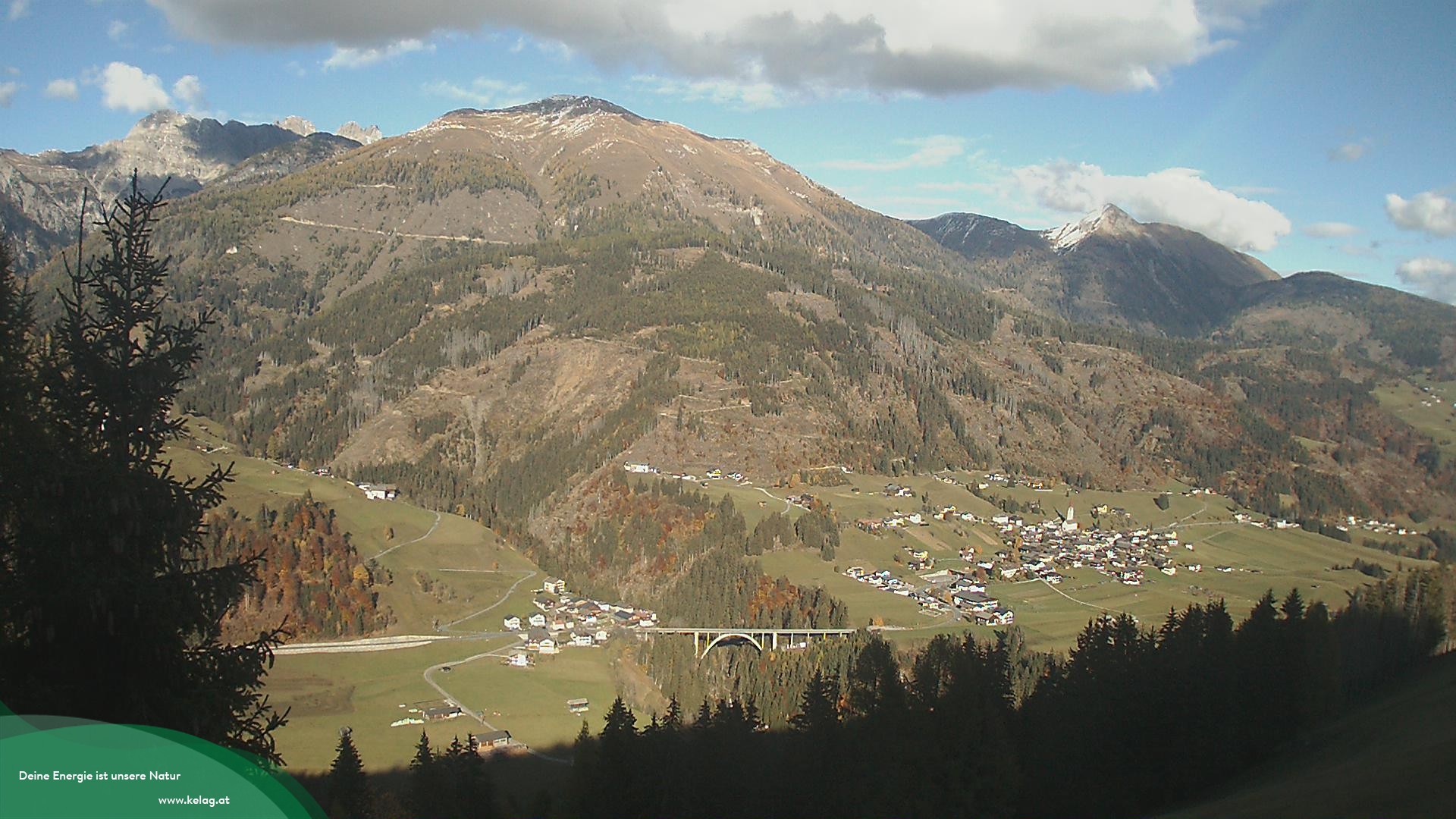 Archiv Foto Webcam Lesachtal Blick über das Tal
