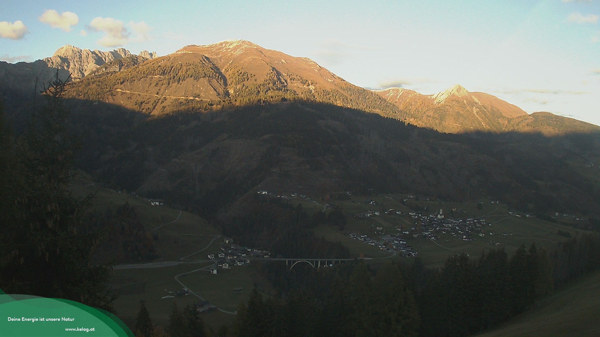 Archiv Foto Webcam Lesachtal Blick über das Tal