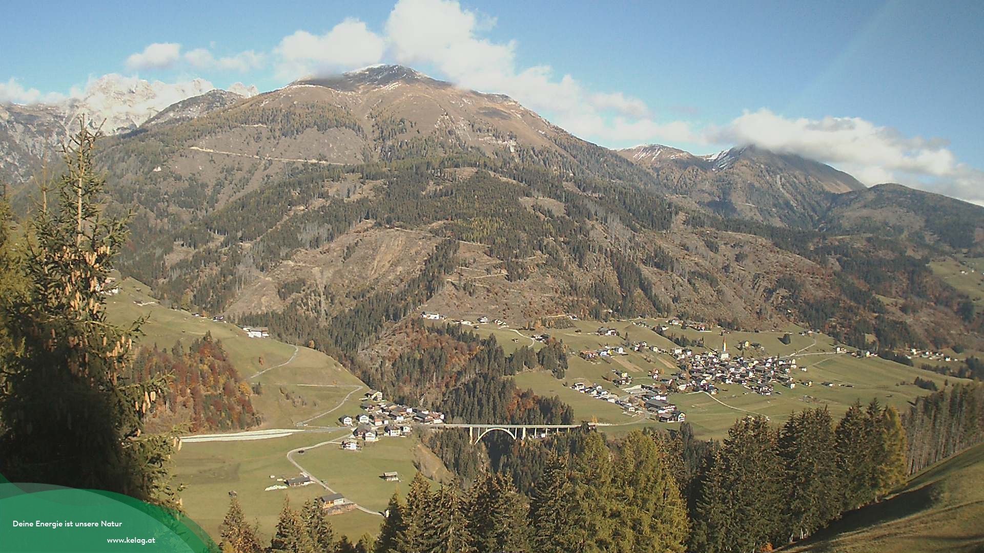 Archiv Foto Webcam Lesachtal Blick über das Tal