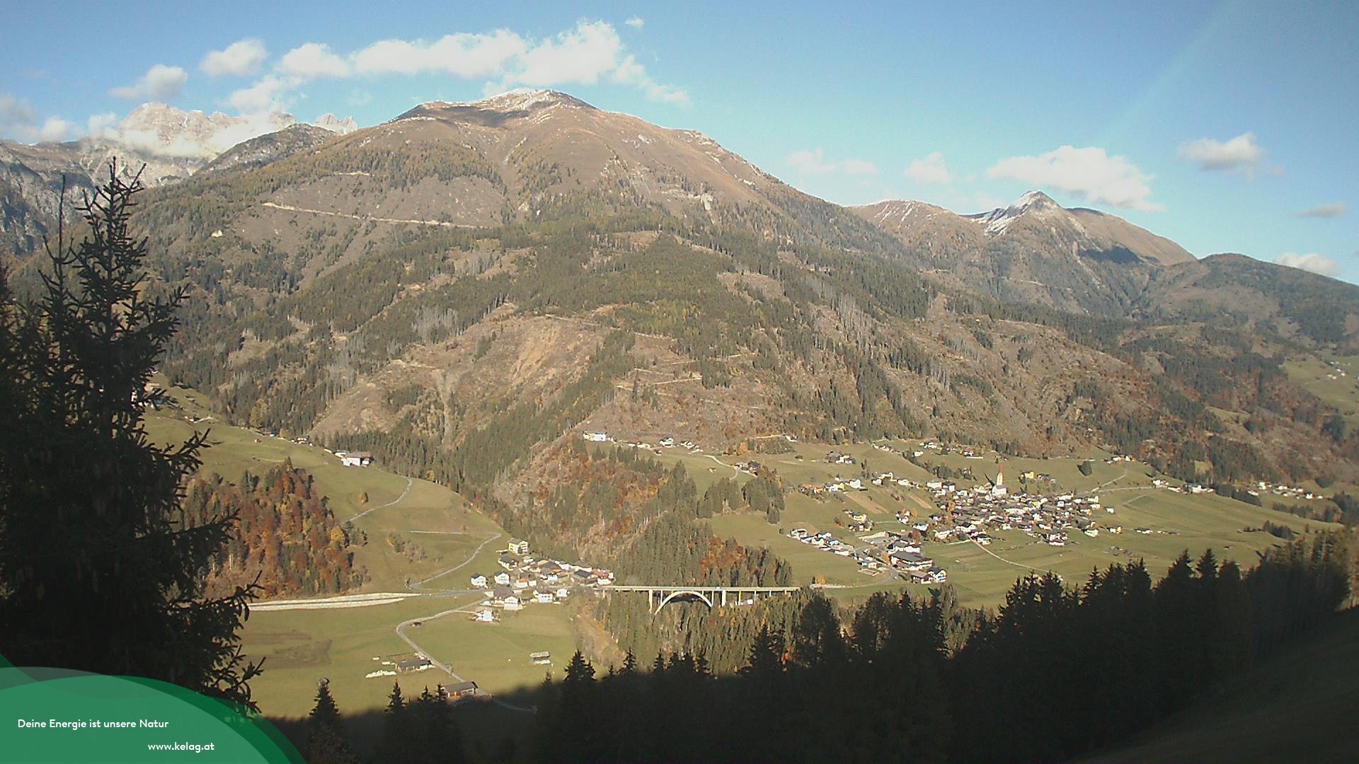 Archiv Foto Webcam Lesachtal Blick über das Tal
