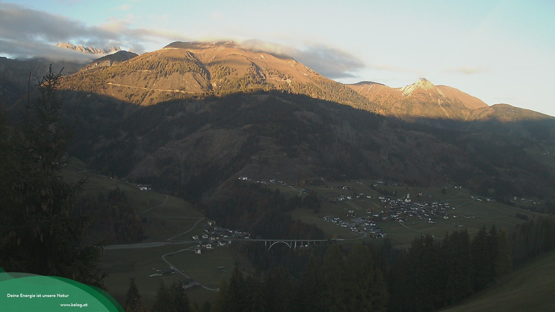 Archiv Foto Webcam Lesachtal Blick über das Tal