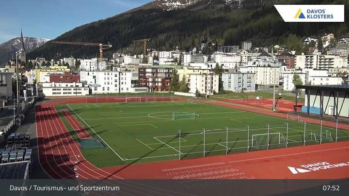Archiv Foto Webcam Davos: Sport- und Tourismuszentrum