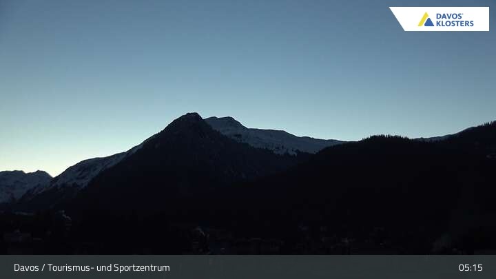 Archived image Webcam Tourism Center Davos