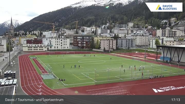 Archiv Foto Webcam Davos: Sport- und Tourismuszentrum