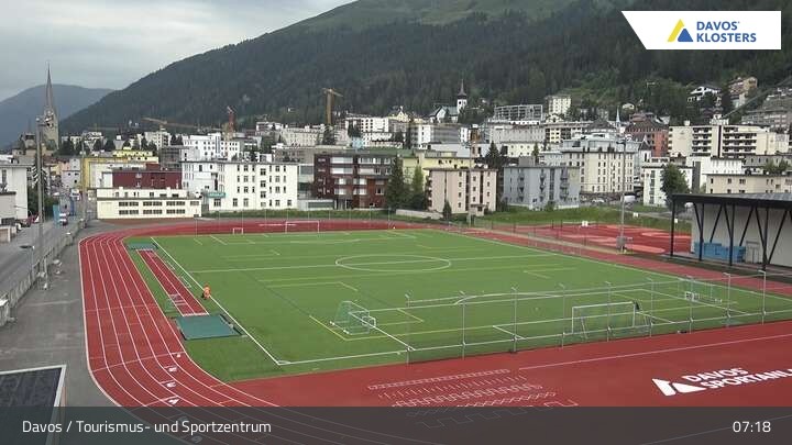 Archiv Foto Webcam Davos: Sport- und Tourismuszentrum
