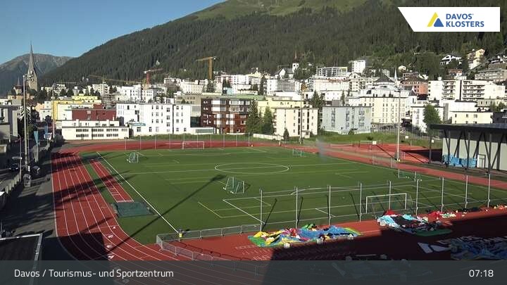 Archiv Foto Webcam Davos: Sport- und Tourismuszentrum