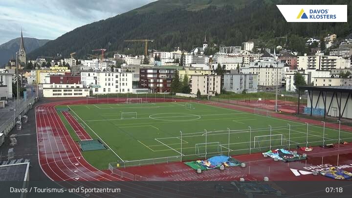 Archiv Foto Webcam Davos: Sport- und Tourismuszentrum