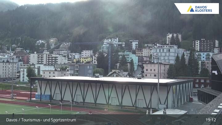 Archiv Foto Webcam Davos: Sport- und Tourismuszentrum