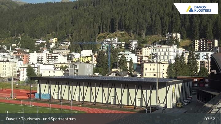 Archiv Foto Webcam Davos: Sport- und Tourismuszentrum