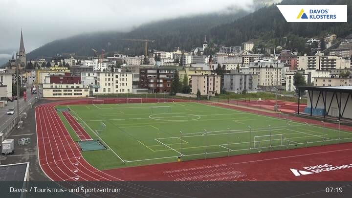 Archiv Foto Webcam Davos: Sport- und Tourismuszentrum