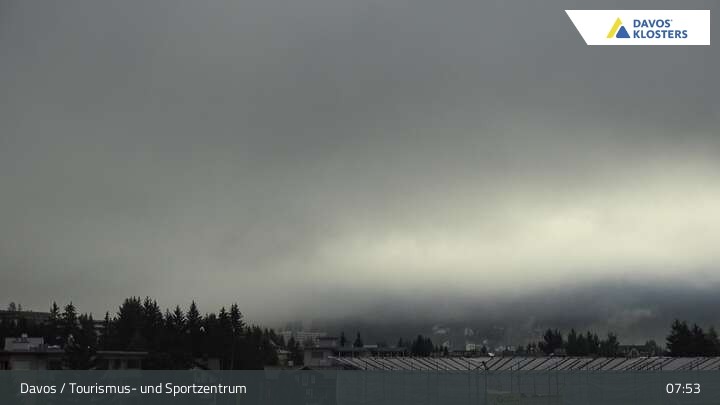 Archiv Foto Webcam Davos: Sport- und Tourismuszentrum