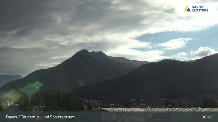 Archived image Webcam Tourism Center Davos