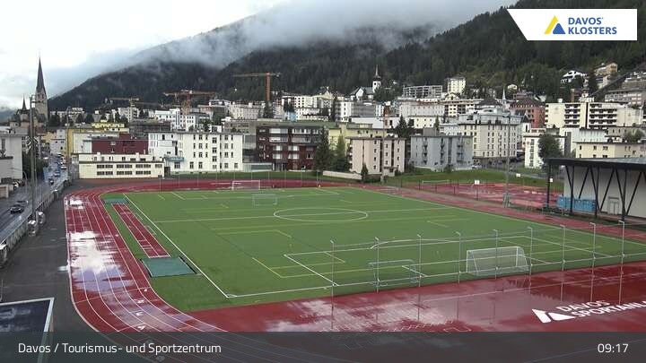 Archiv Foto Webcam Davos: Sport- und Tourismuszentrum