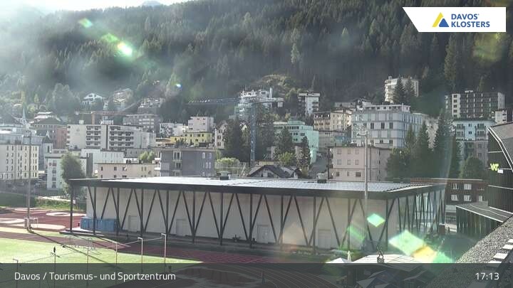 Archiv Foto Webcam Davos: Sport- und Tourismuszentrum