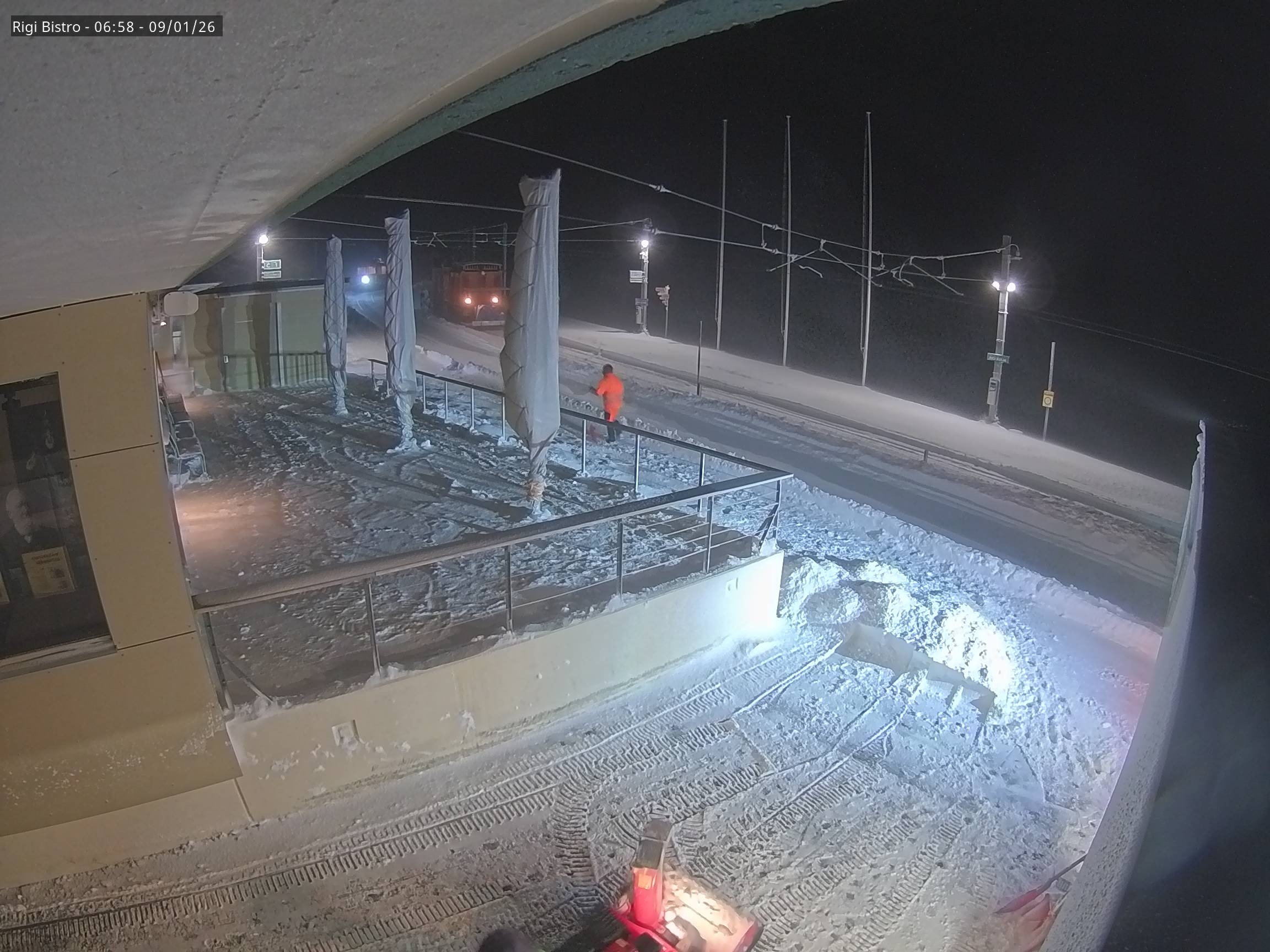 Archiv Foto Webcam Blick auf Rigi Kulm, Bergrestaurant