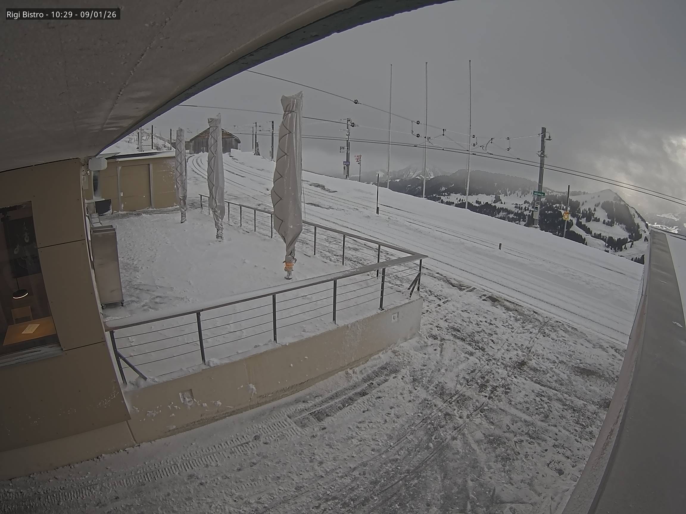 Archiv Foto Webcam Blick auf Rigi Kulm, Bergrestaurant