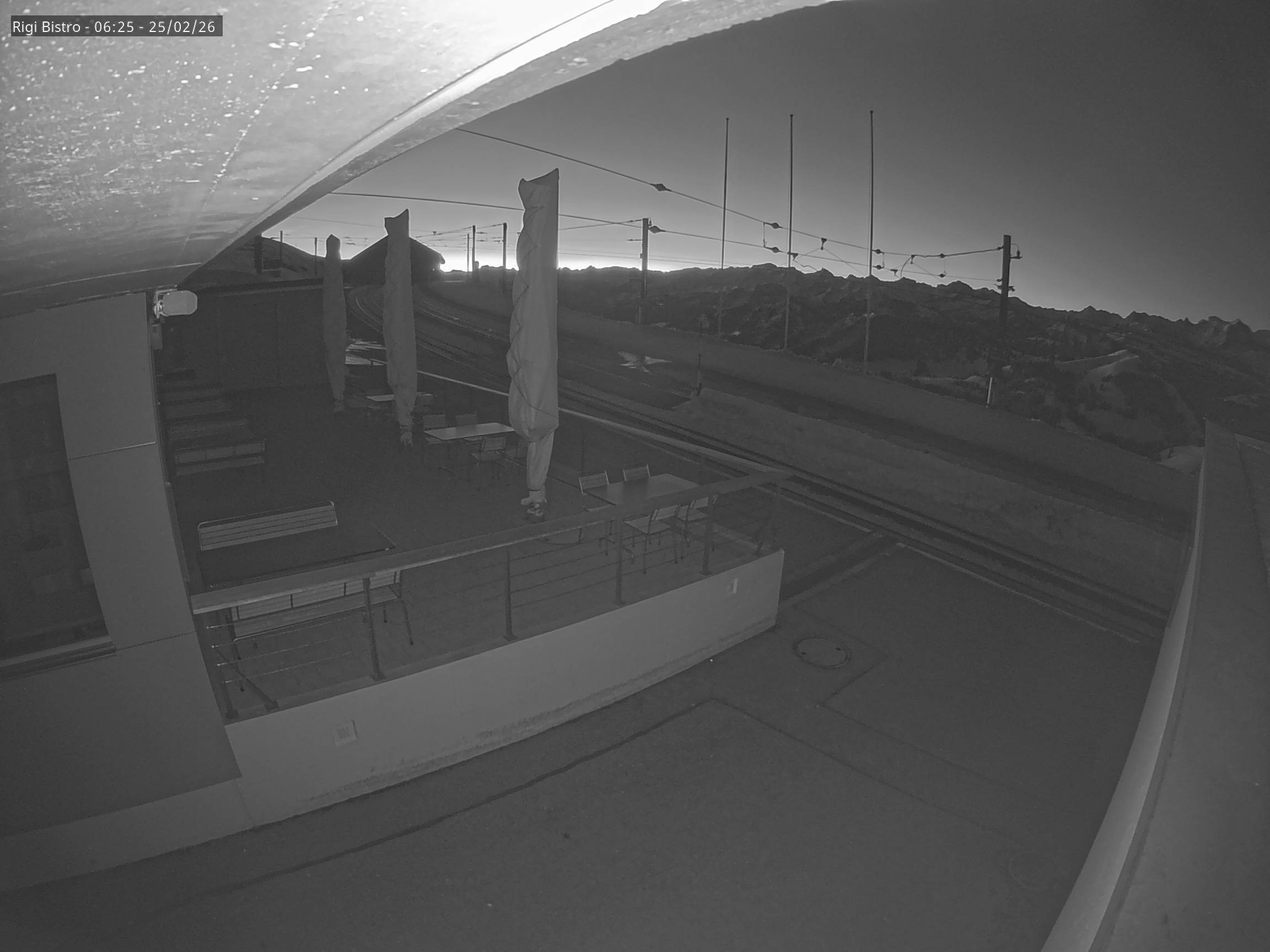 Archiv Foto Webcam Blick auf Rigi Kulm, Bergrestaurant