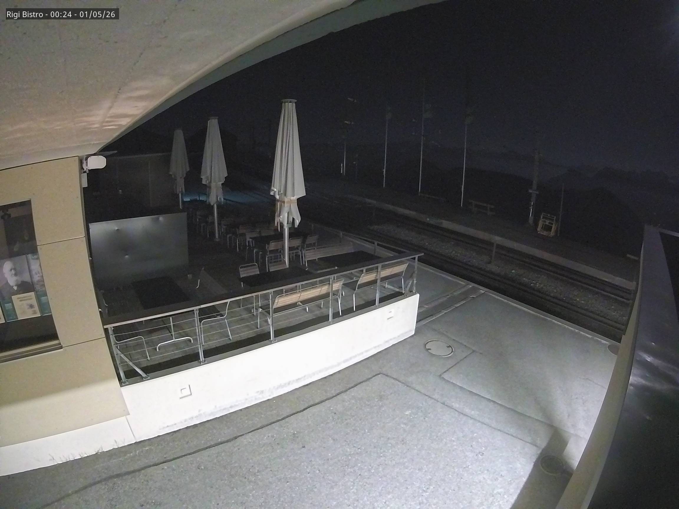 Archived image Webcam View of Rigi Kulm - mountain restaurant