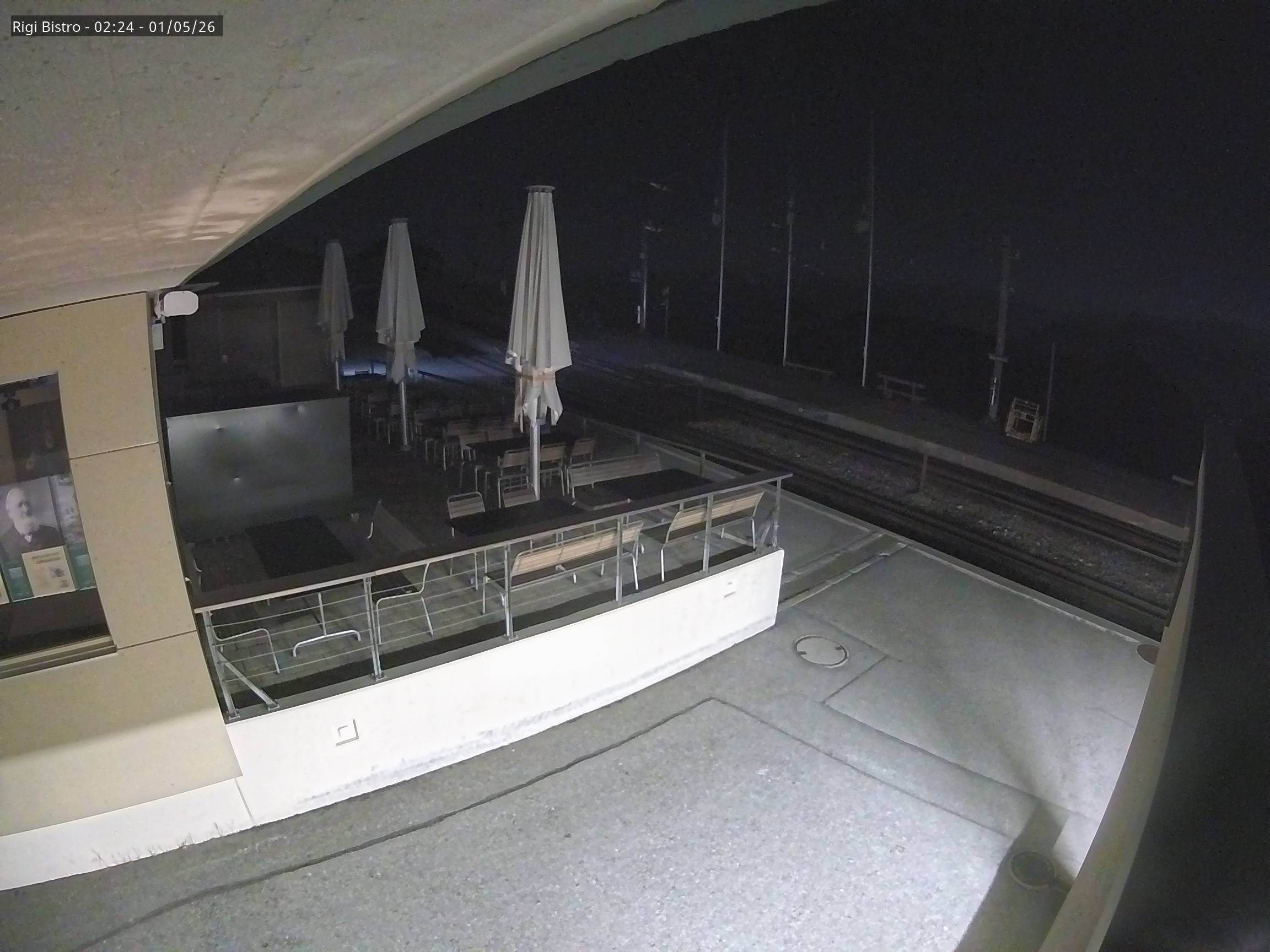 Archived image Webcam View of Rigi Kulm - mountain restaurant