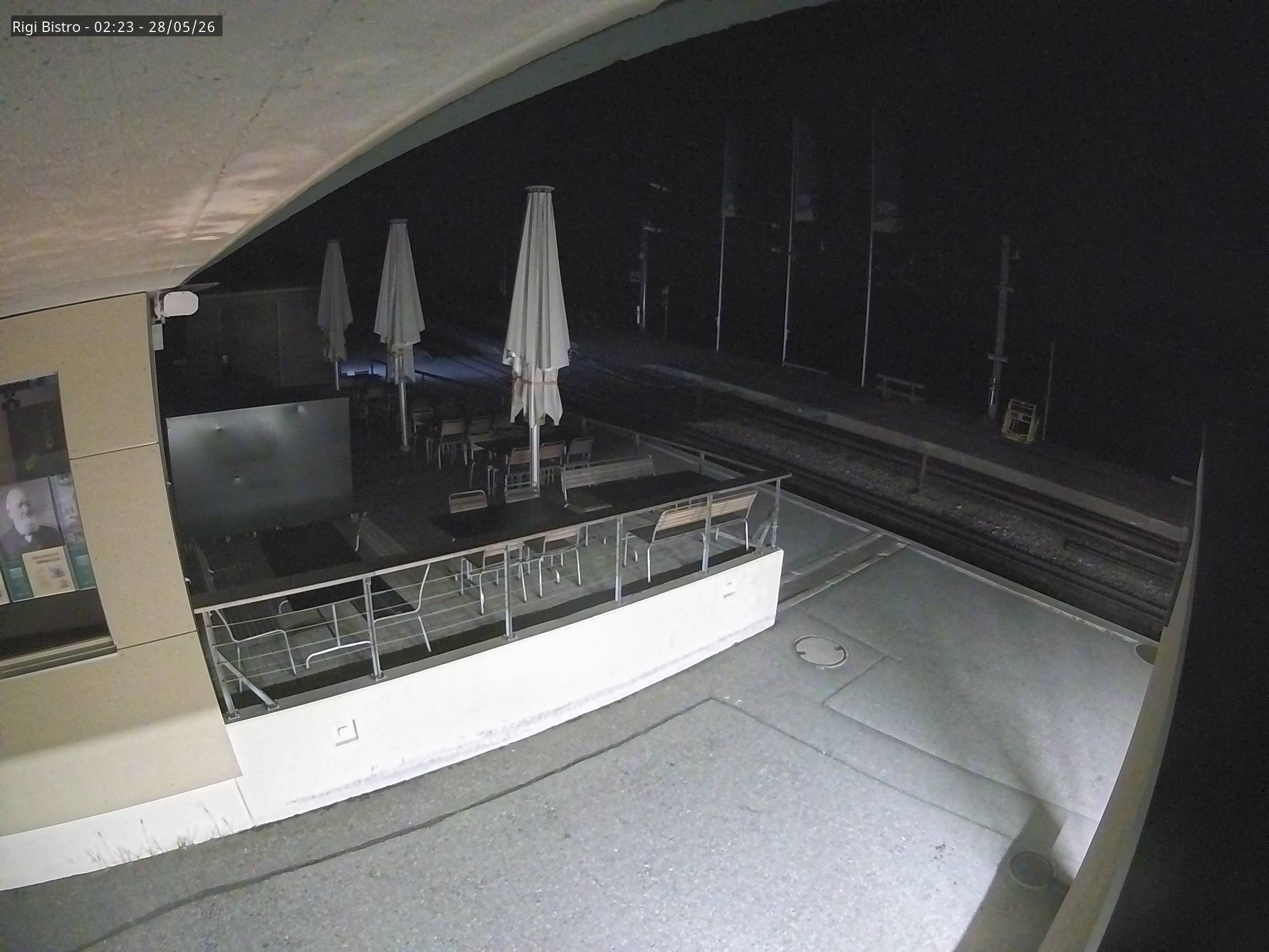 Archived image Webcam View of Rigi Kulm - mountain restaurant