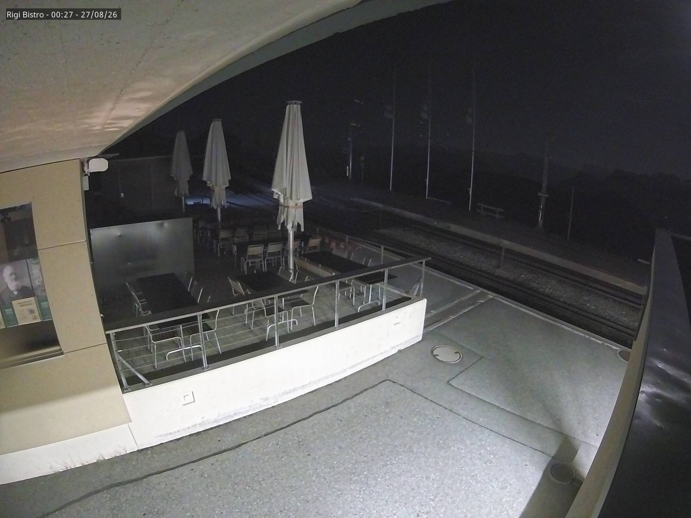 Archived image Webcam View of Rigi Kulm - mountain restaurant