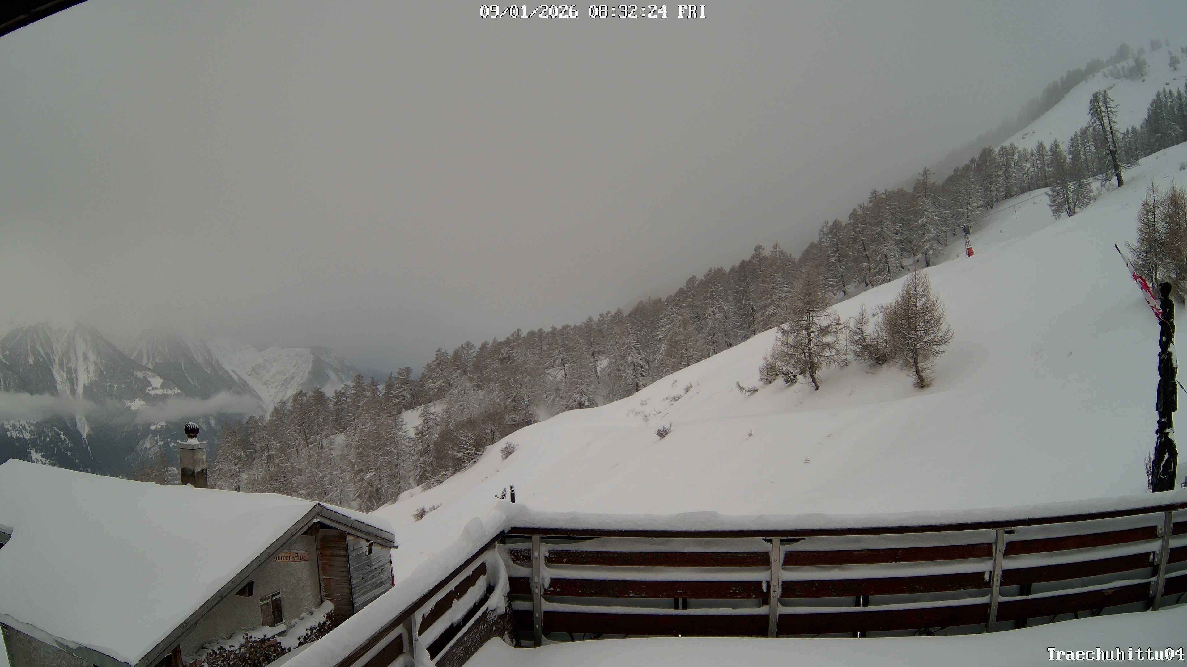 Archiv Foto Webcam Restaurant Trächuhittu (Jeizine)