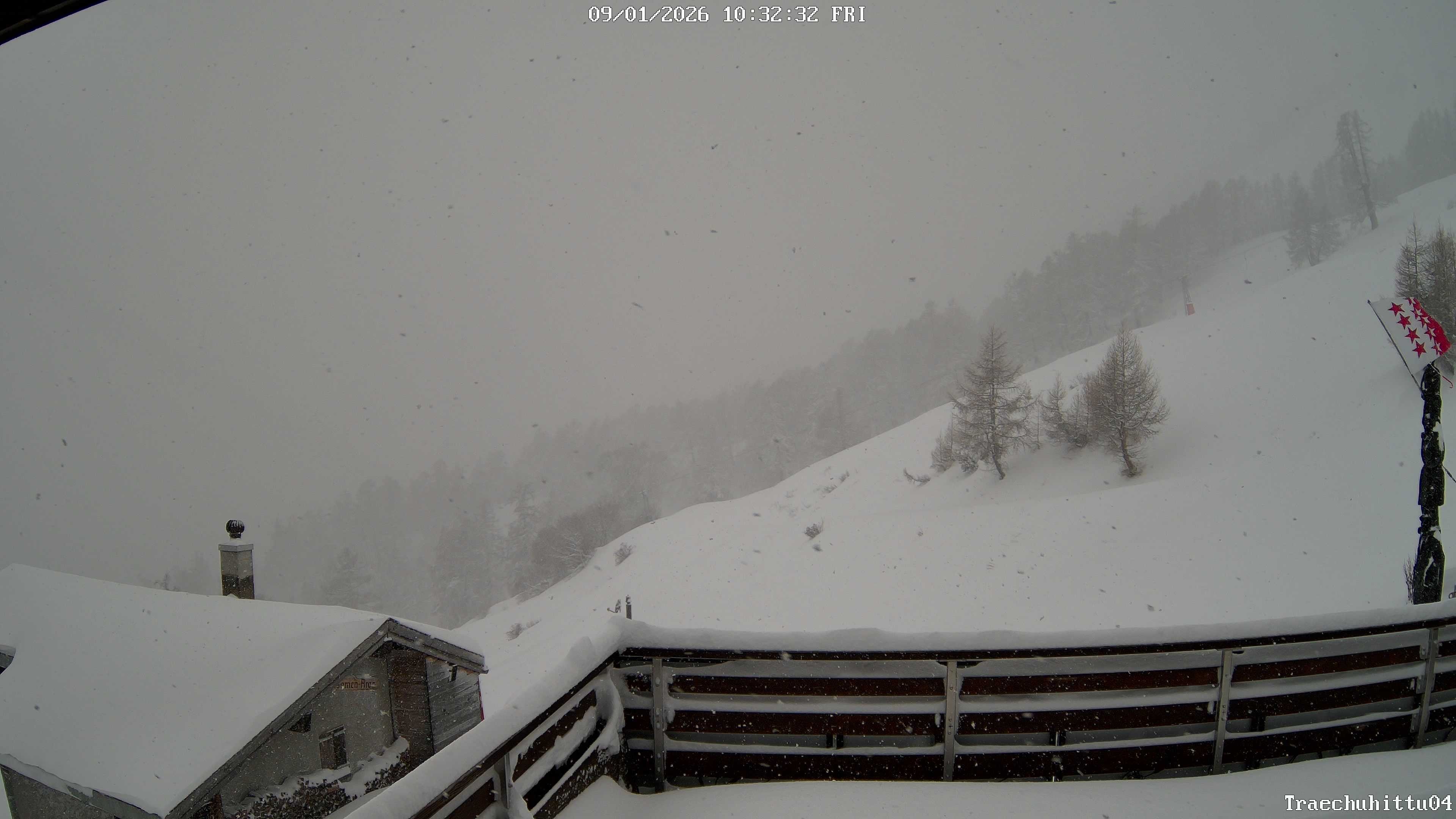 Archiv Foto Webcam Restaurant Trächuhittu (Jeizine)