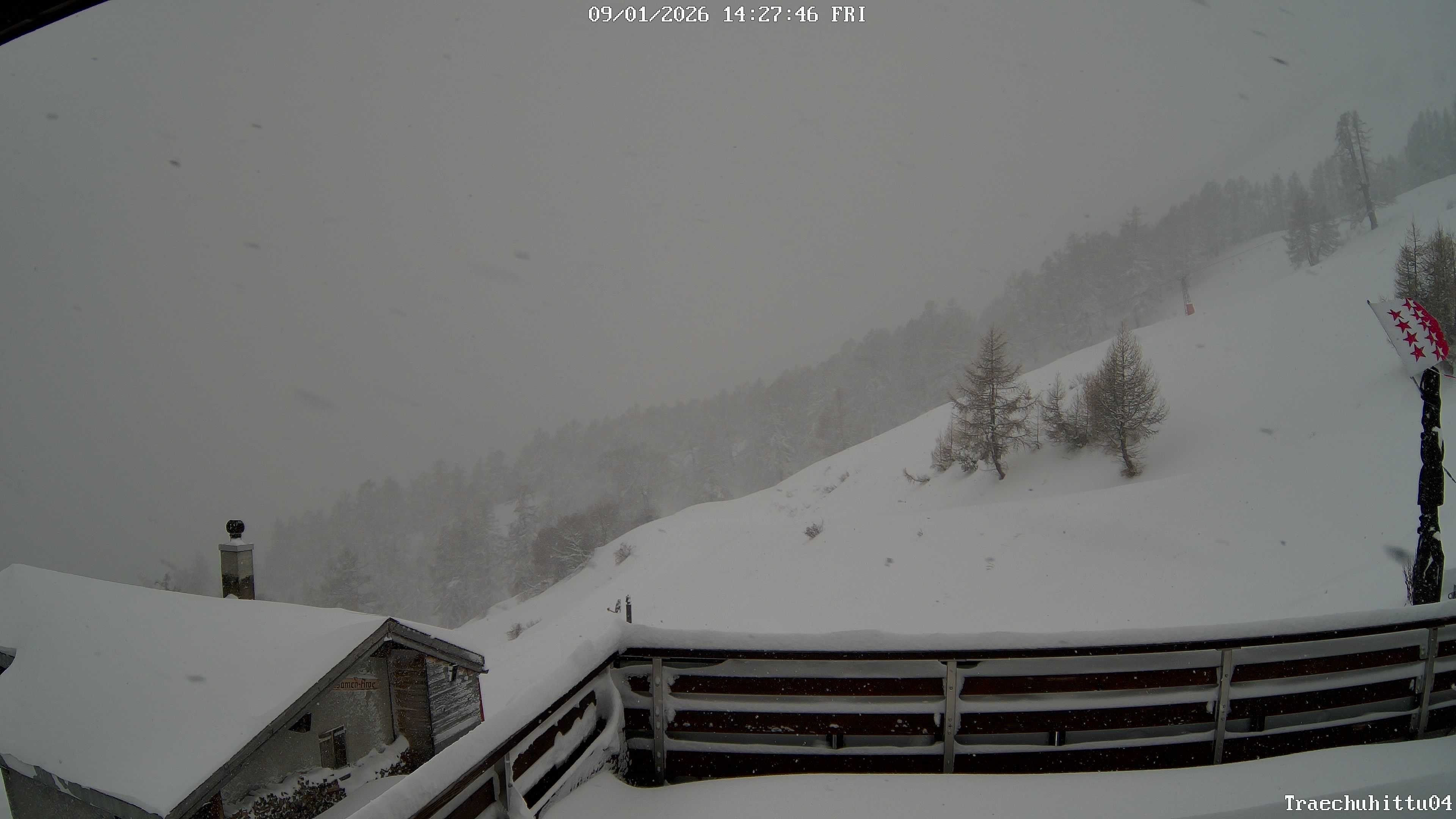 Archiv Foto Webcam Restaurant Trächuhittu (Jeizine)
