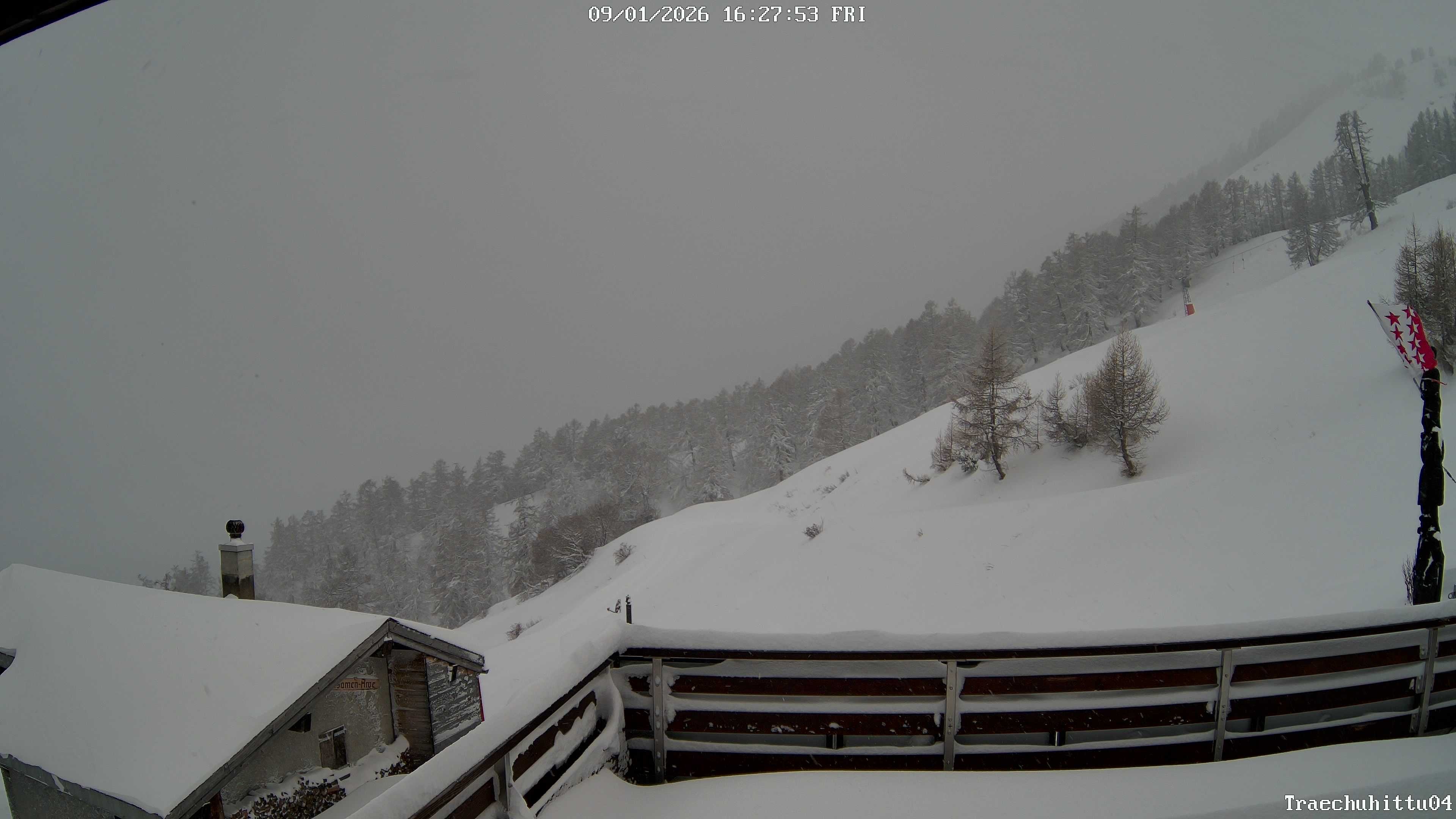 Archiv Foto Webcam Restaurant Trächuhittu (Jeizine)